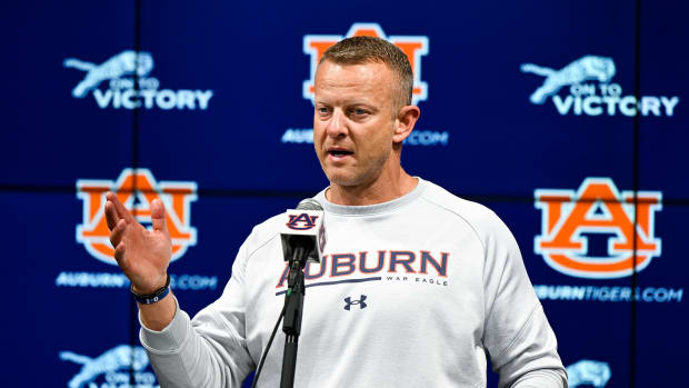 Auburn coach Bryan HarsinAuburn game week presser on Monday, Sept. 5, 2022 Auburn, Ala.Todd